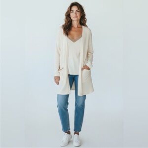 Blu Pepper NWT Cream Knit Cardigan